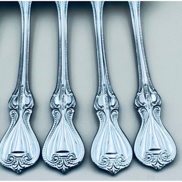 Set Of 8 Towle Old Colonial 18/10 Stainless 8" Dinner Forks Flatware - Picture 8 of 10